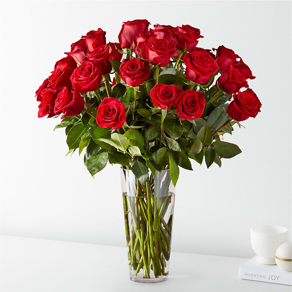 Long Stem Red Rose Bouquet – Bella Fiore, Clermont FL
