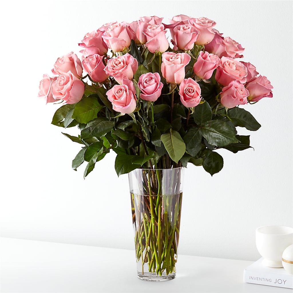 Long Stem Pink Rose Bouquet – Bella Fiore, Clermont FL