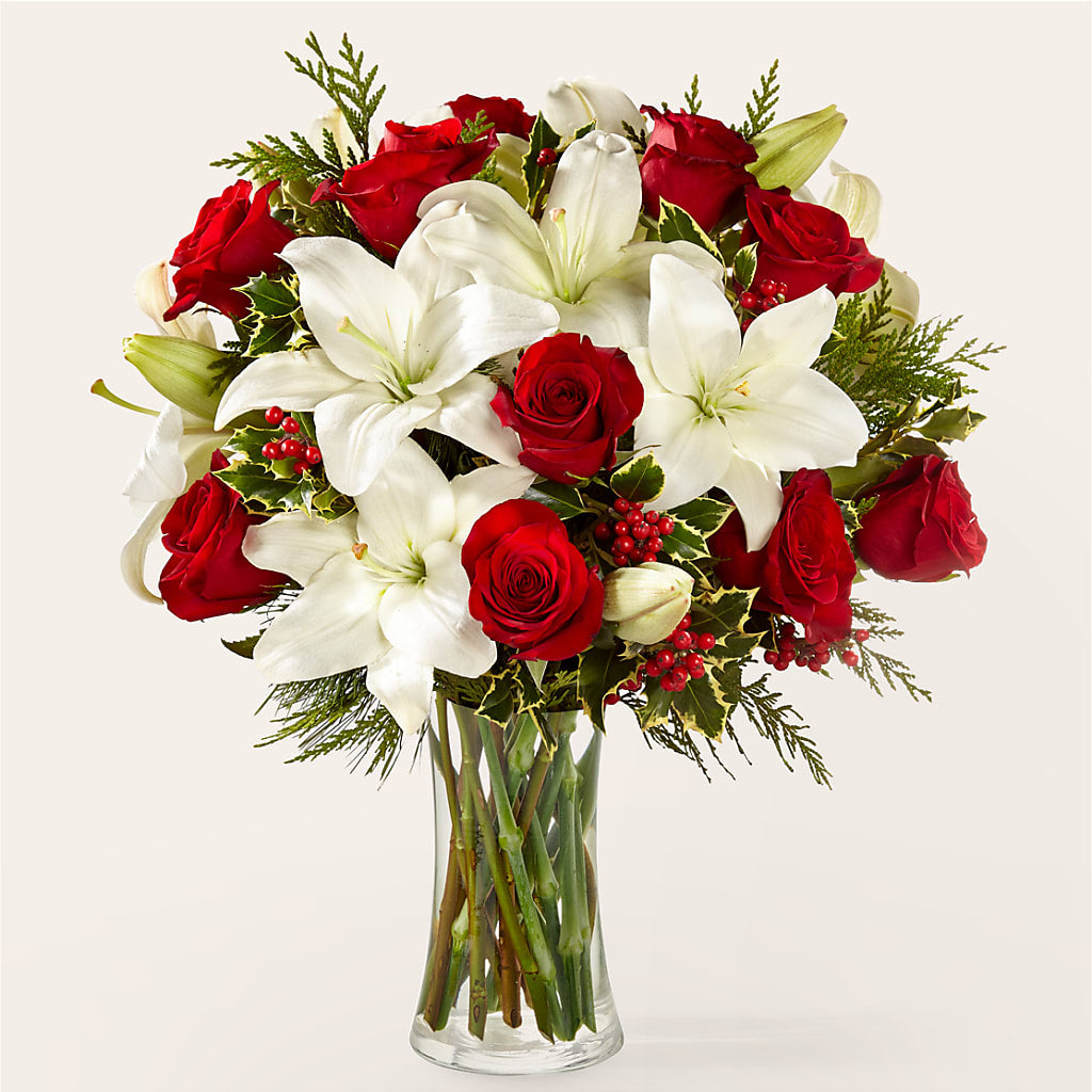 Sparkling Snowflakes Bouquet – Bella Fiore, Clermont FL