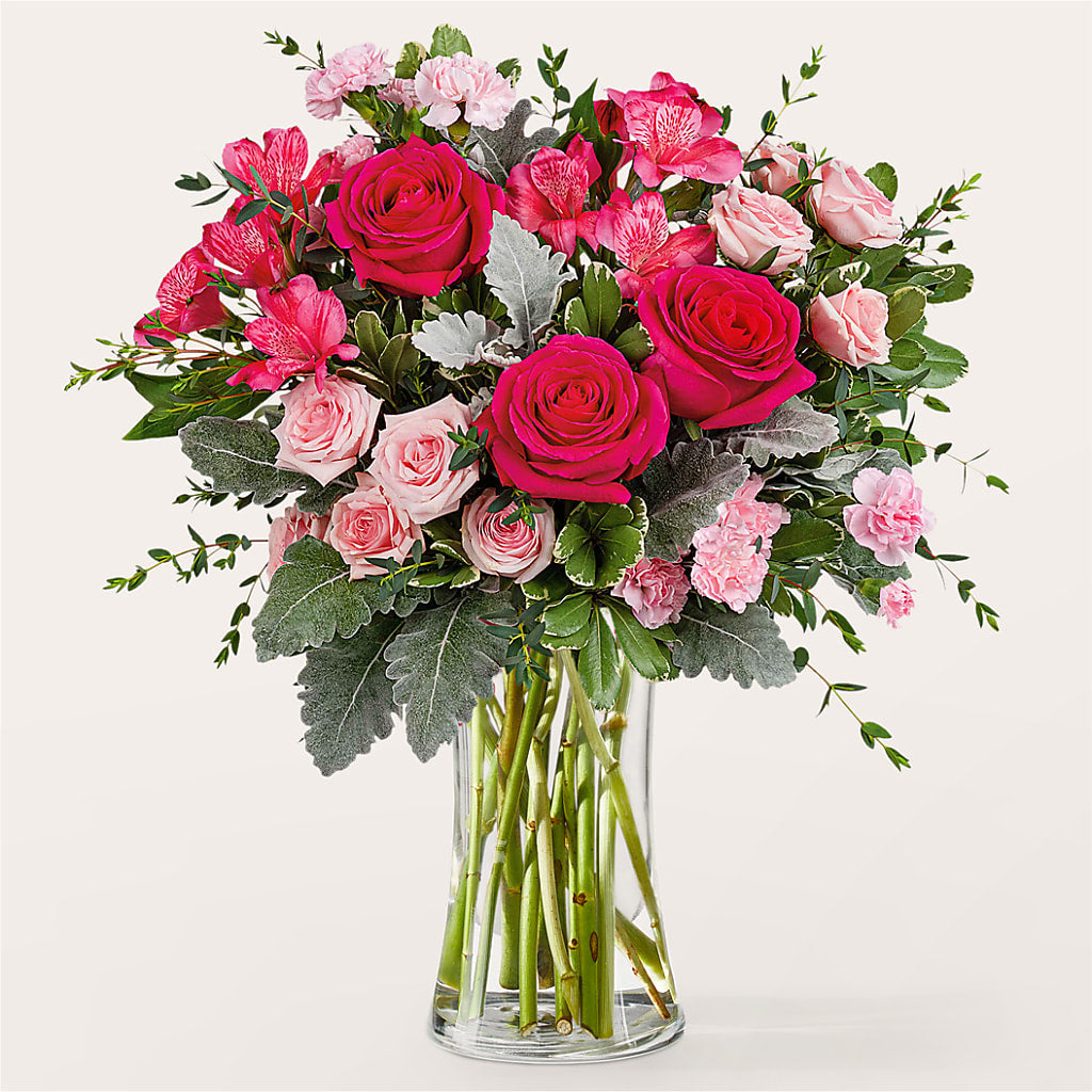 Tickled Pink Bouquet – Bella Fiore, Clermont FL