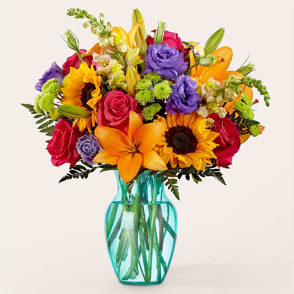 Double Rainbow Bouquet – Bella Fiore, Clermont FL