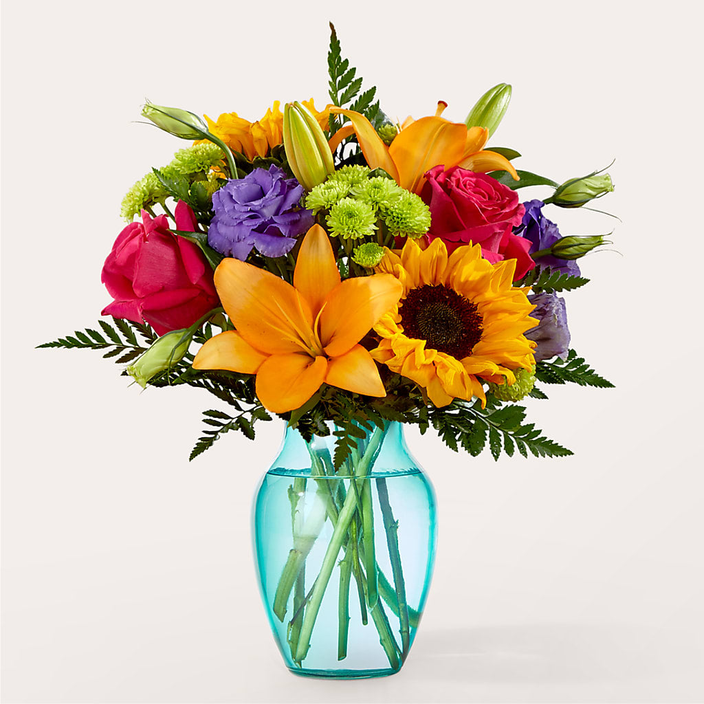 Double Rainbow Bouquet – Bella Fiore, Clermont FL