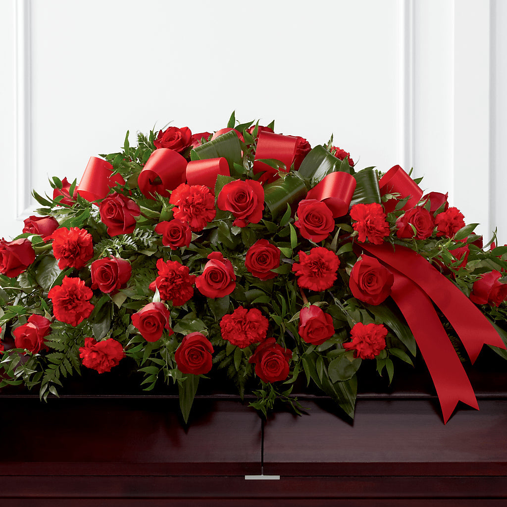 Tribute of Life Casket Spray – Bella Fiore, Clermont FL