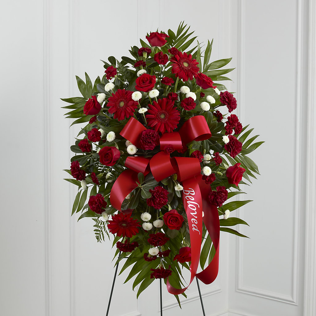 Treasured Memories Standing Spray – Bella Fiore, Clermont FL