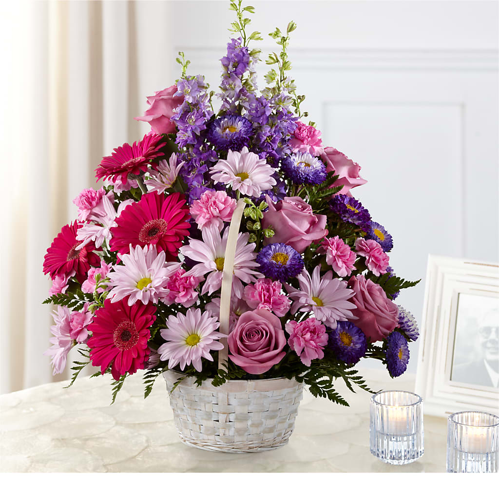 Pastel Peace Basket – Bella Fiore, Clermont FL