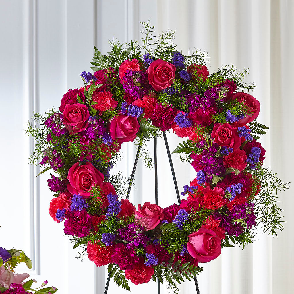Calming Colors Wreath – Bella Fiore, Clermont FL