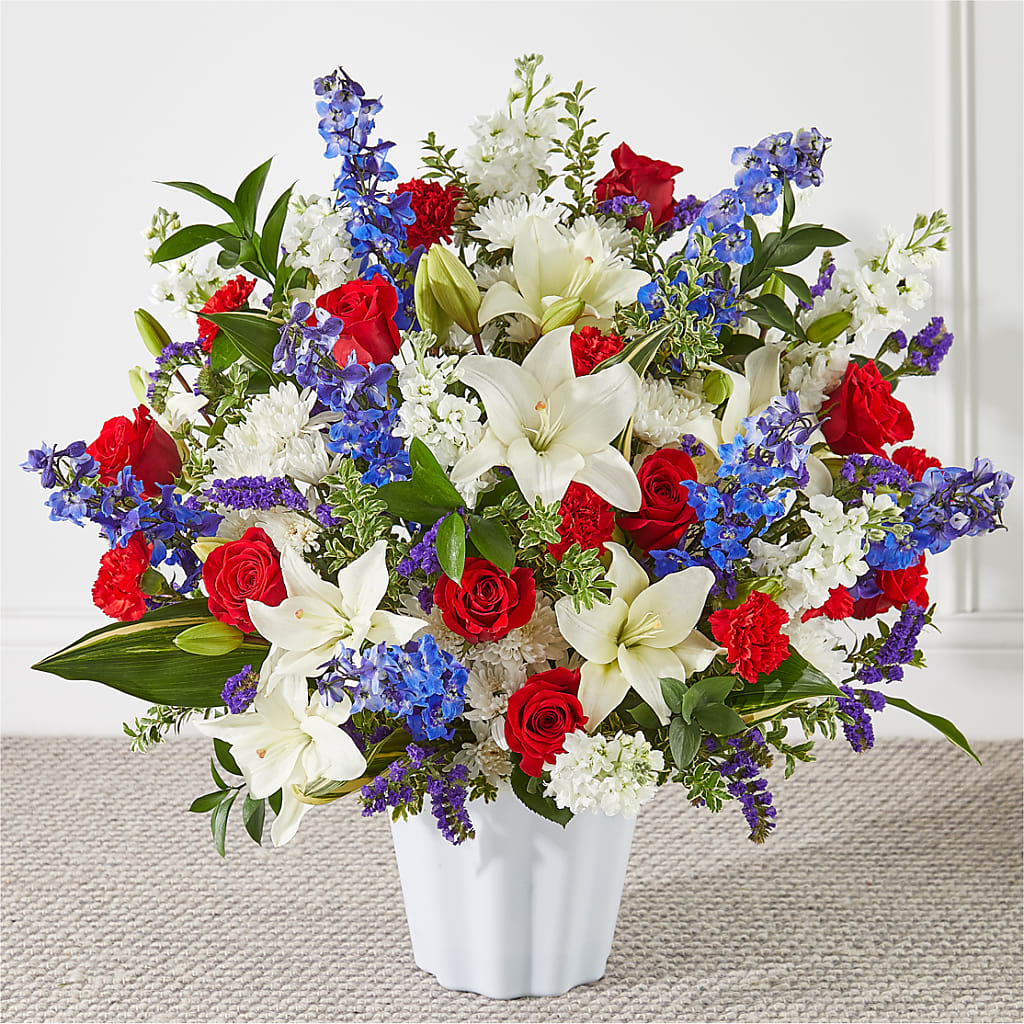 Consoled Floor Basket – Bella Fiore, Clermont FL