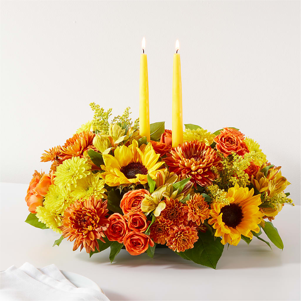 Autumn Harmony Centerpiece – Bella Fiore, Clermont FL