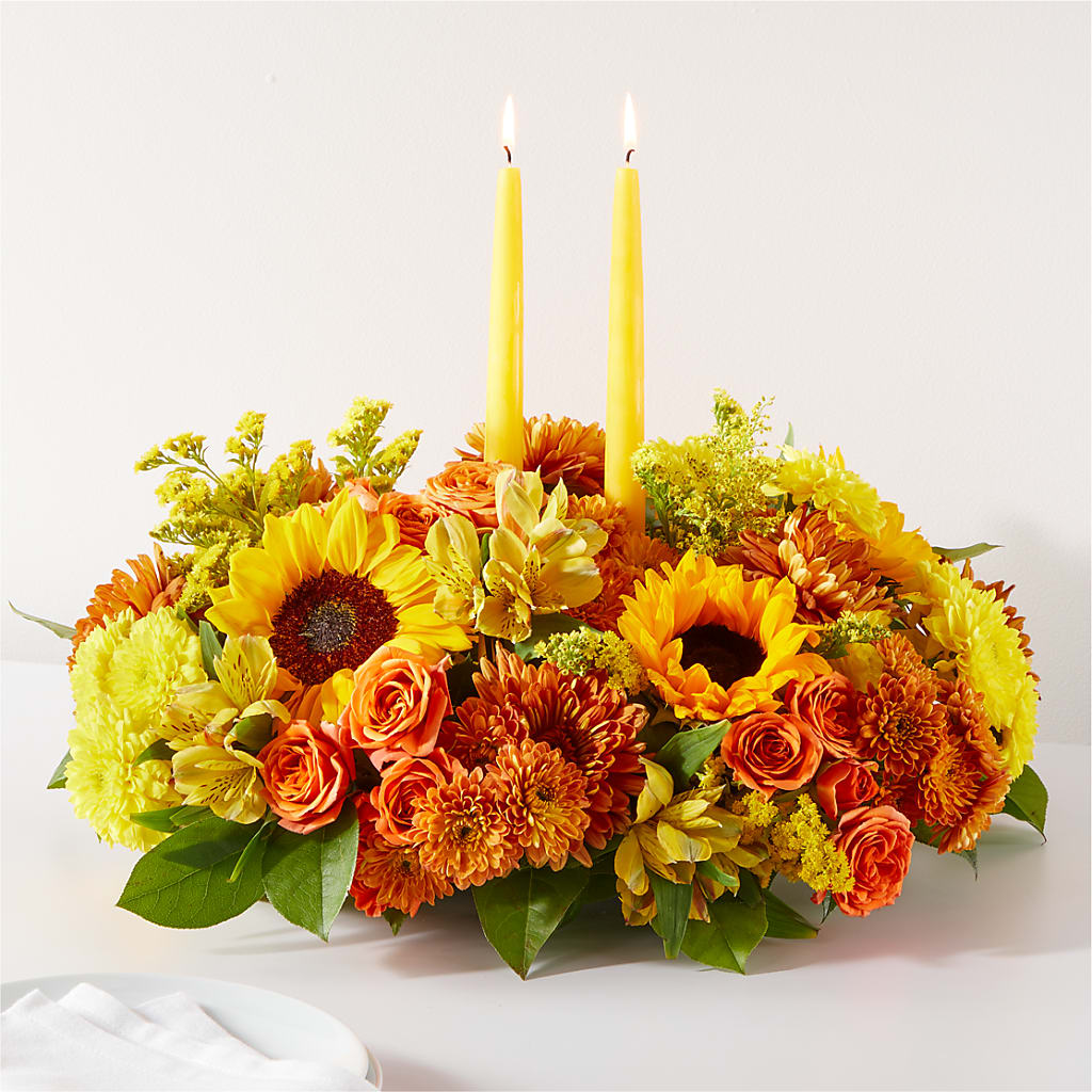Autumn Harmony Centerpiece – Bella Fiore, Clermont FL