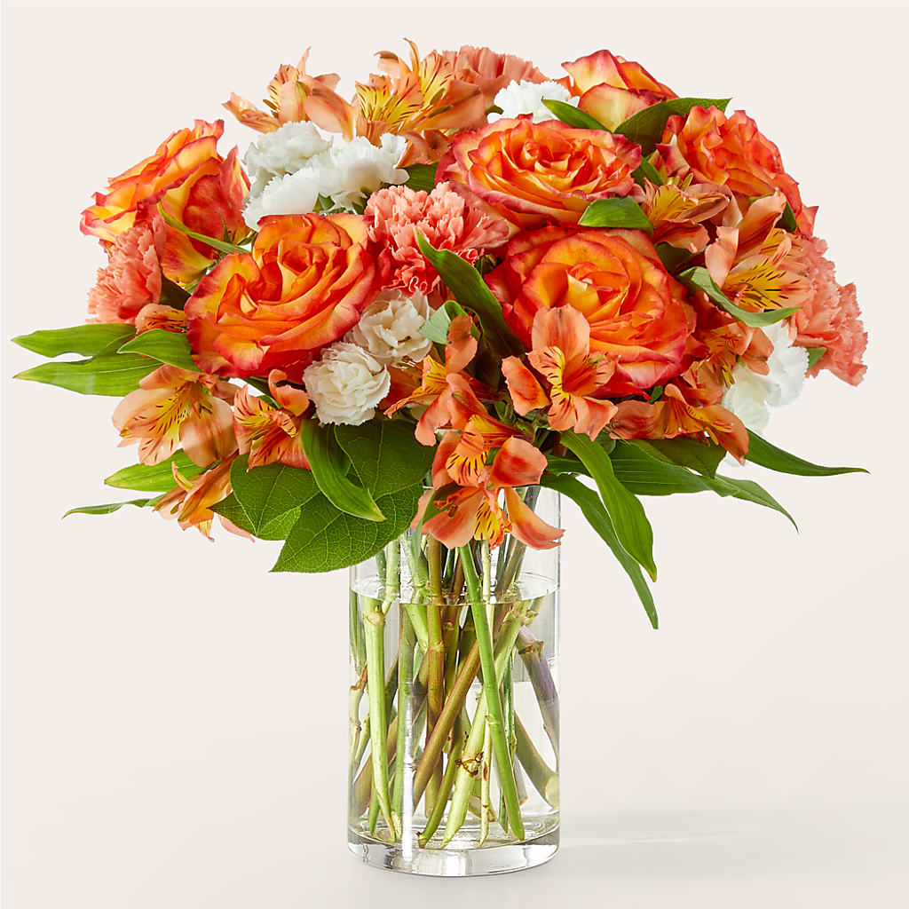 Apricot Glow Bouquet – Bella Fiore, Clermont FL