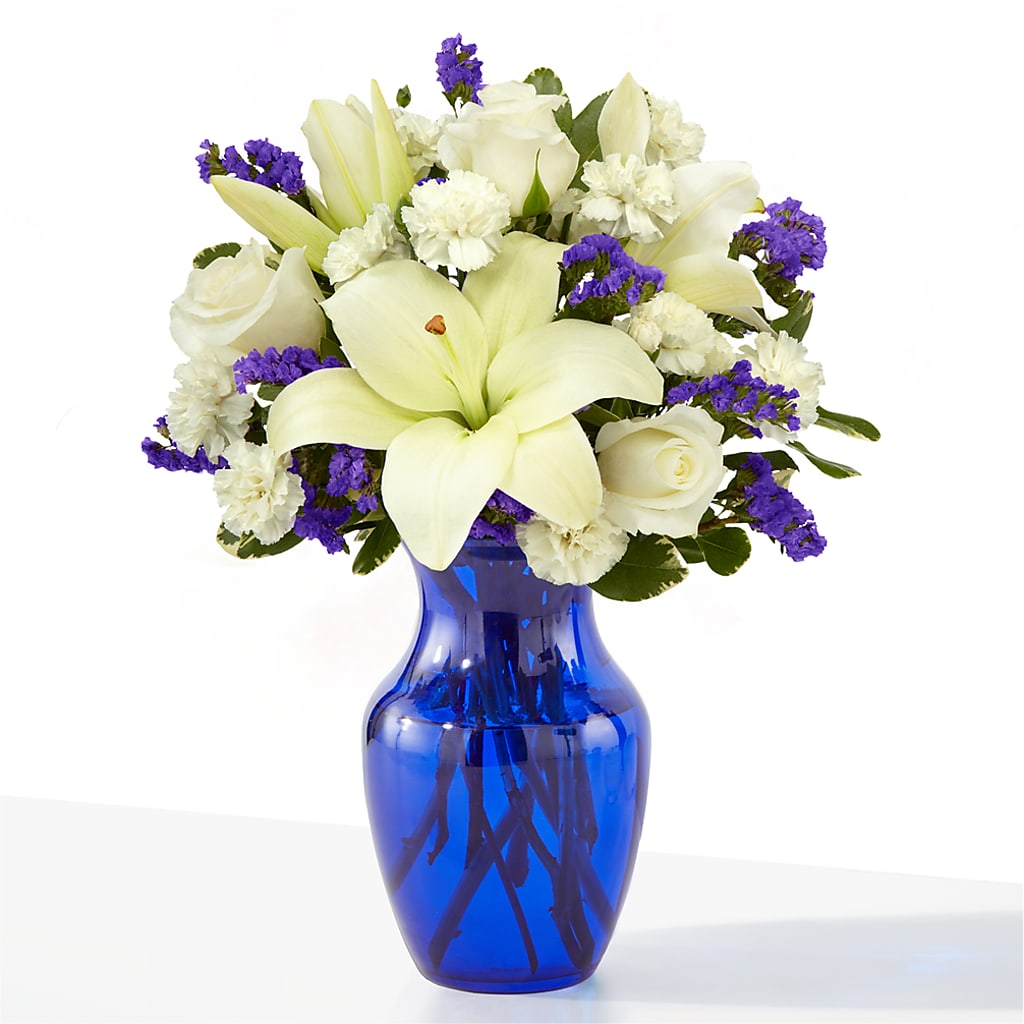 Sapphire Rush Bouquet – Bella Fiore, Clermont FL