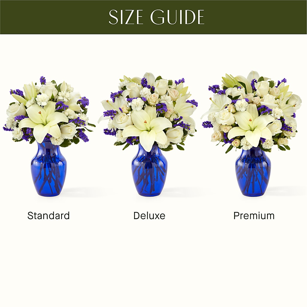 Sapphire Rush Bouquet – Bella Fiore, Clermont FL