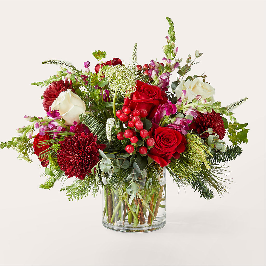 Cranberry Fizz Bouquet – Bella Fiore, Clermont FL