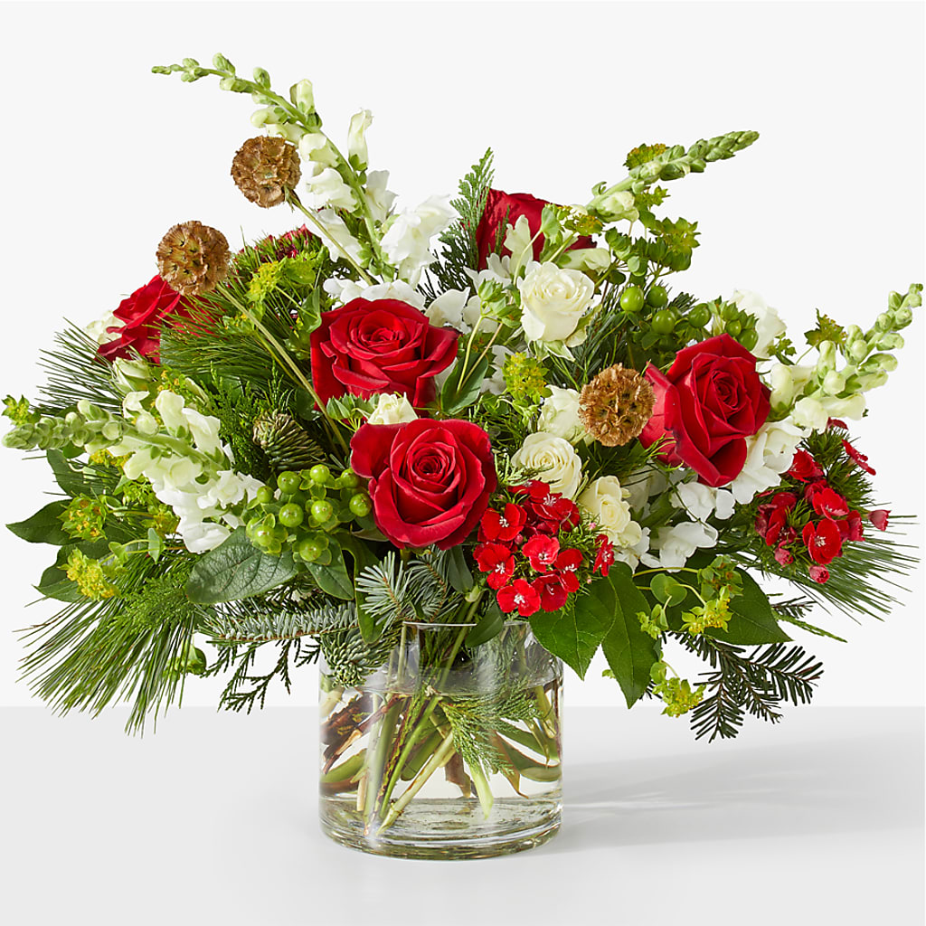 Deck the Halls Bouquet – Bella Fiore, Clermont FL