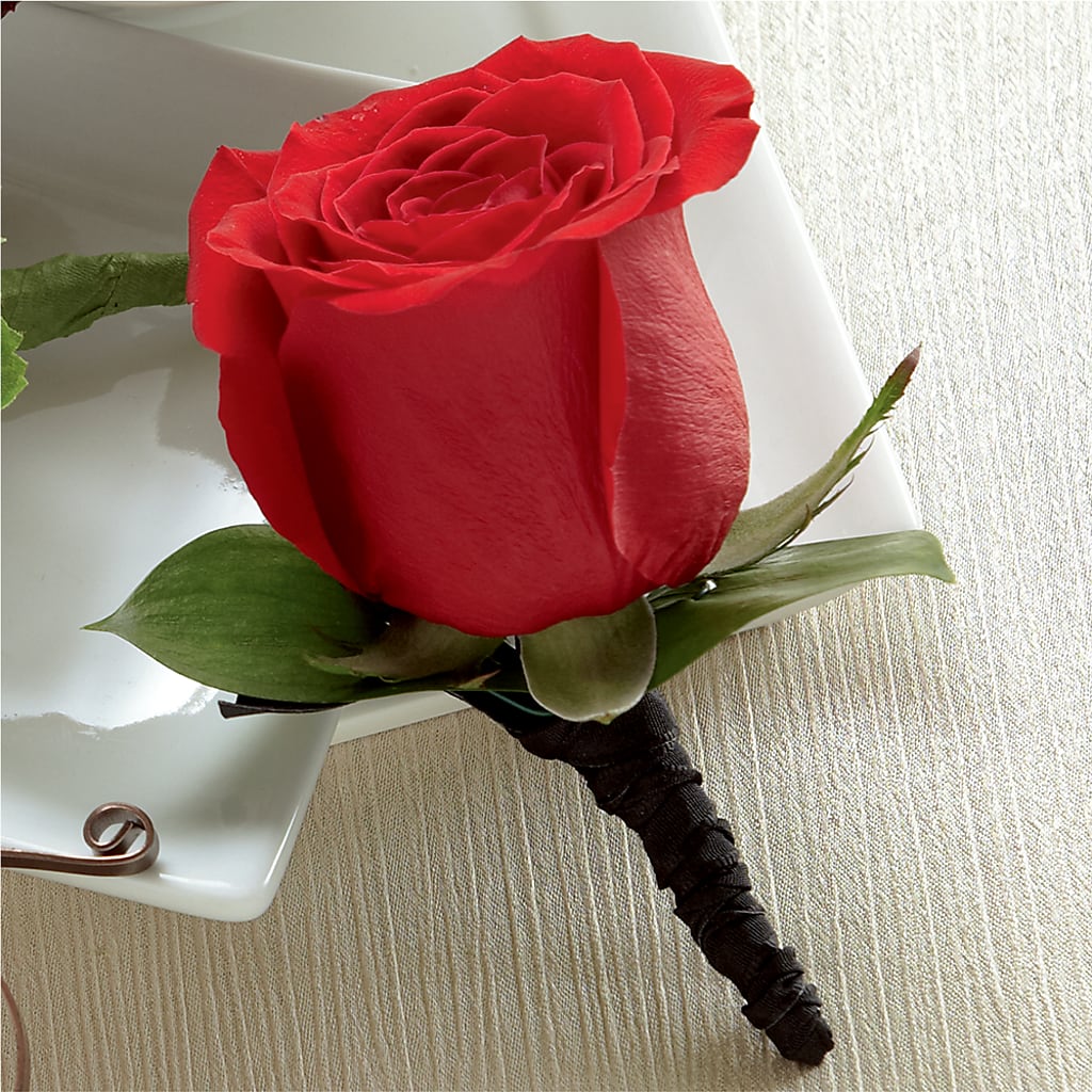 Red Rose Boutonniere – Bella Fiore, Clermont FL