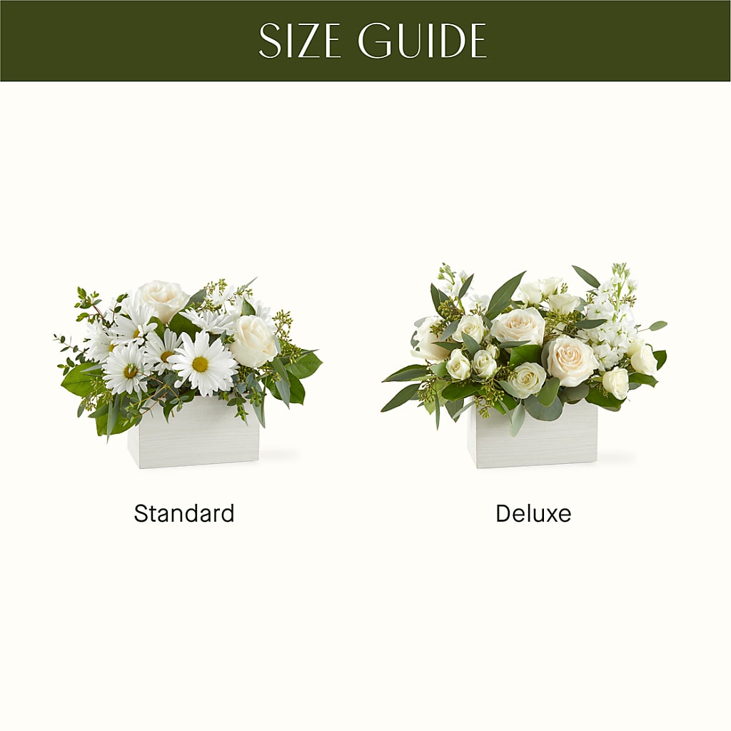 Fresh Linen Box Bouquet –  Bella Fiore, Clermont FL