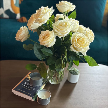 Long Stem Yellow Rose Bouquet –  Bella Fiore, Clermont FL