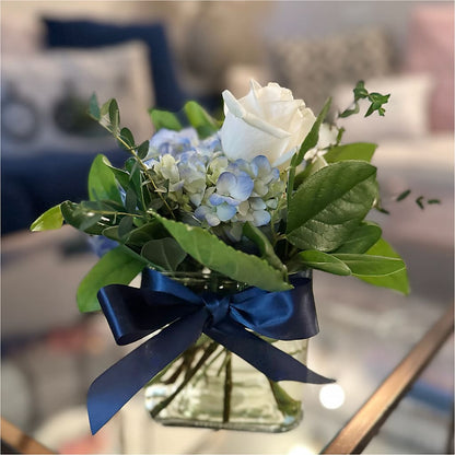 Sky Blue Delight Bouquet –  Bella Fiore, Clermont FL