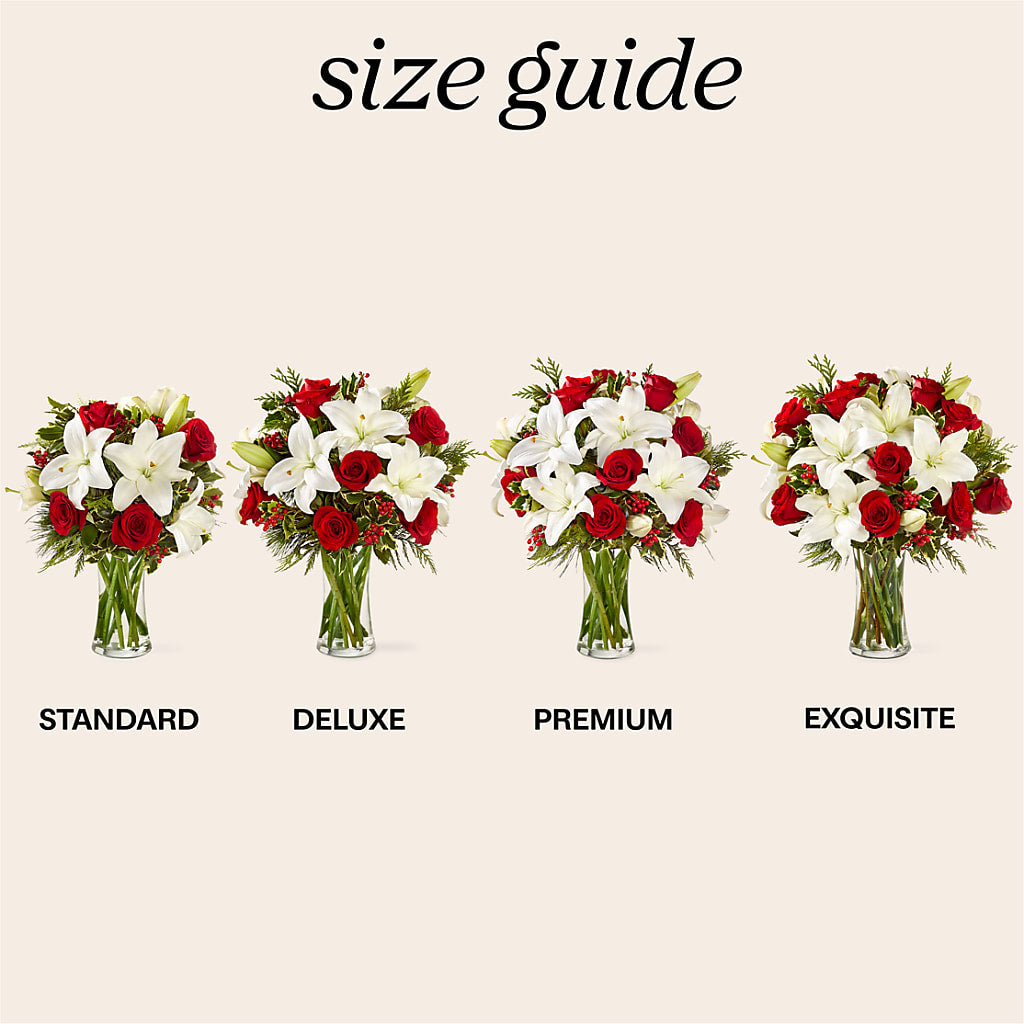 Sparkling Snowflakes Bouquet –  Bella Fiore, Clermont FL