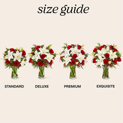 Sparkling Snowflakes Bouquet –  Bella Fiore, Clermont FL