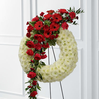 Graceful Tribute Wreath –  Bella Fiore, Clermont FL