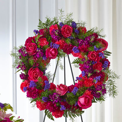 Calming Colors Wreath –  Bella Fiore, Clermont FL