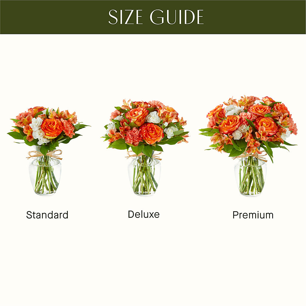 Apricot Glow Bouquet –  Bella Fiore, Clermont FL