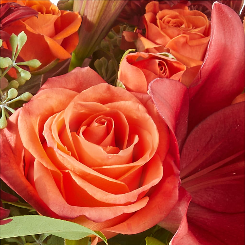 Crimson Leaves Bouquet –  Bella Fiore, Clermont FL