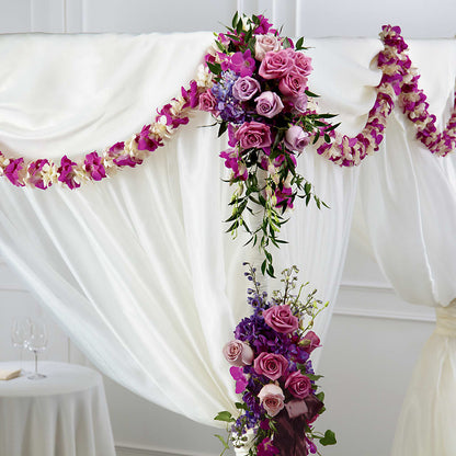 Color & Light Chuppah Decor –  Bella Fiore, Clermont FL