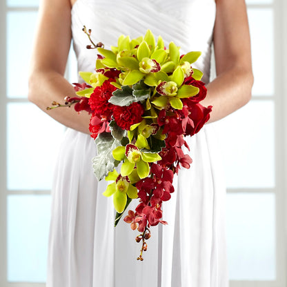 Elegant Orchid Bouquet –  Bella Fiore, Clermont FL